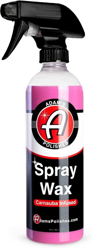 Adam's Polishes Spray Wax bottle