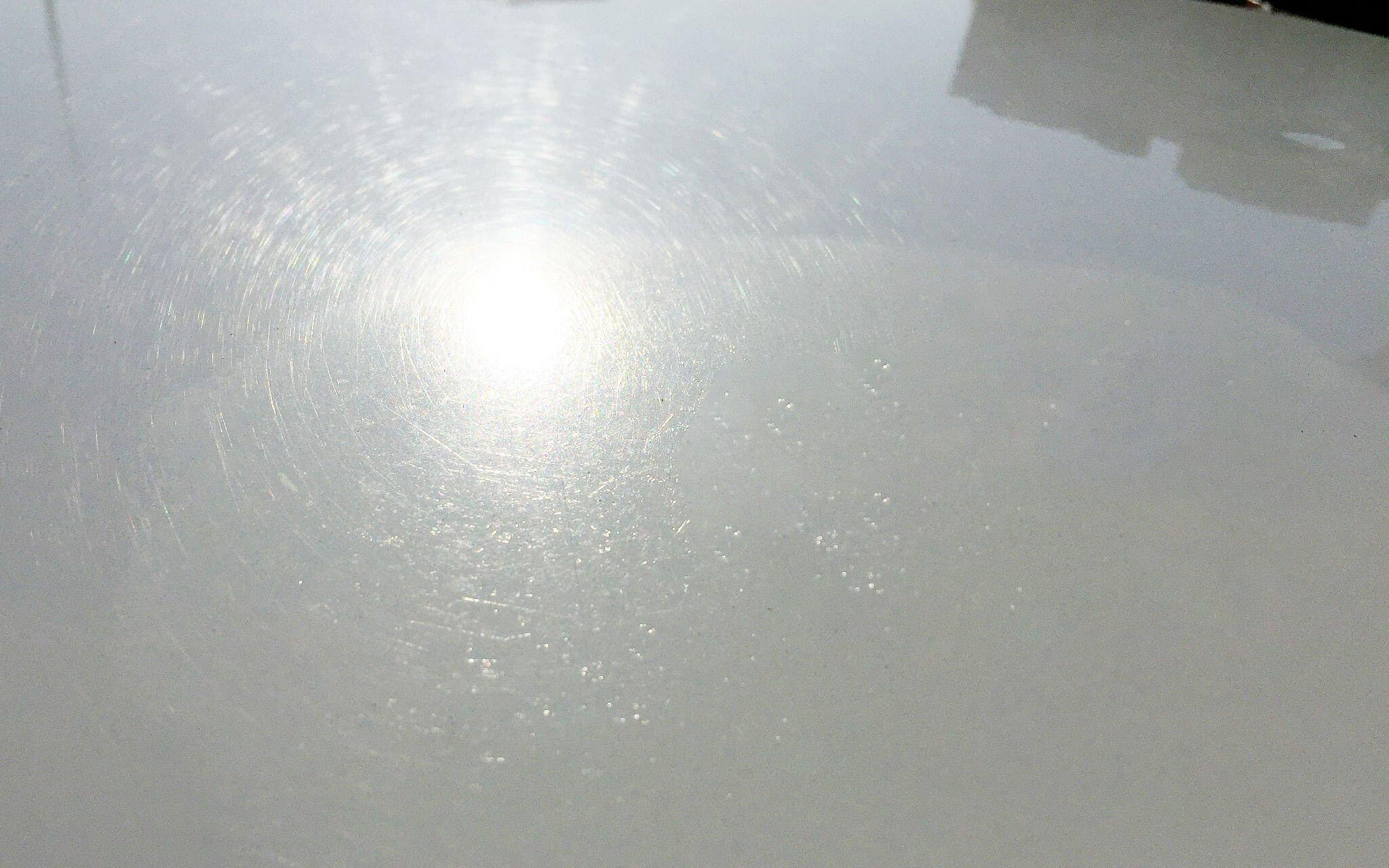 Swirl Marks on the car's surface