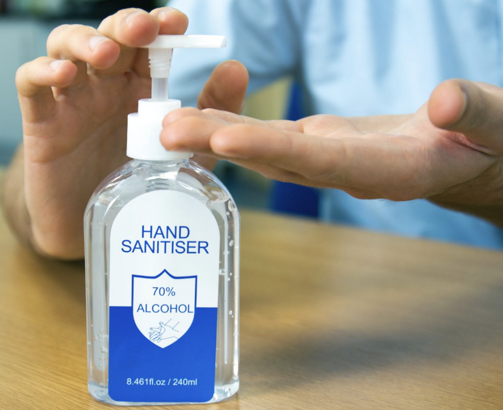 hand sanitizer